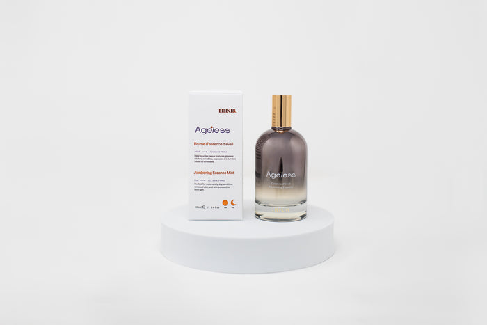 Ageless skincare product on a white background