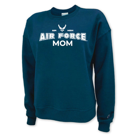 Air Force Champion Mom Women's Crewneck (Blue)