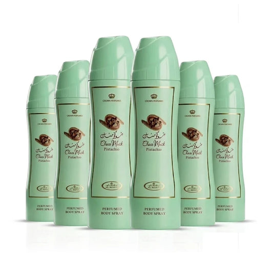 Al Rehab - Choco Musk Pistachio Perfumed Body Spray 200ml (6.6 oz)