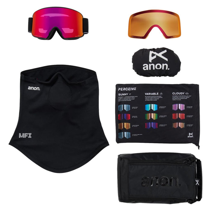 Anon 2026 M6 Goggle - Black/Sunny Red