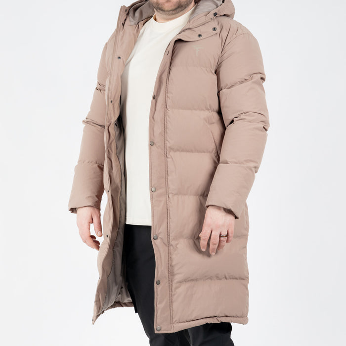 Balmoral Long Down-filled Puffer Jacket - Natural