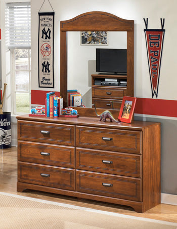 Barchan B228-26 Medium Brown Bedroom Mirror