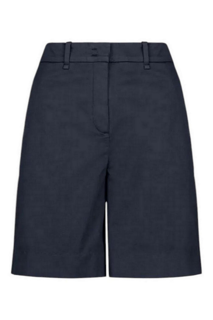 bermuda donna in gabardina di cotone