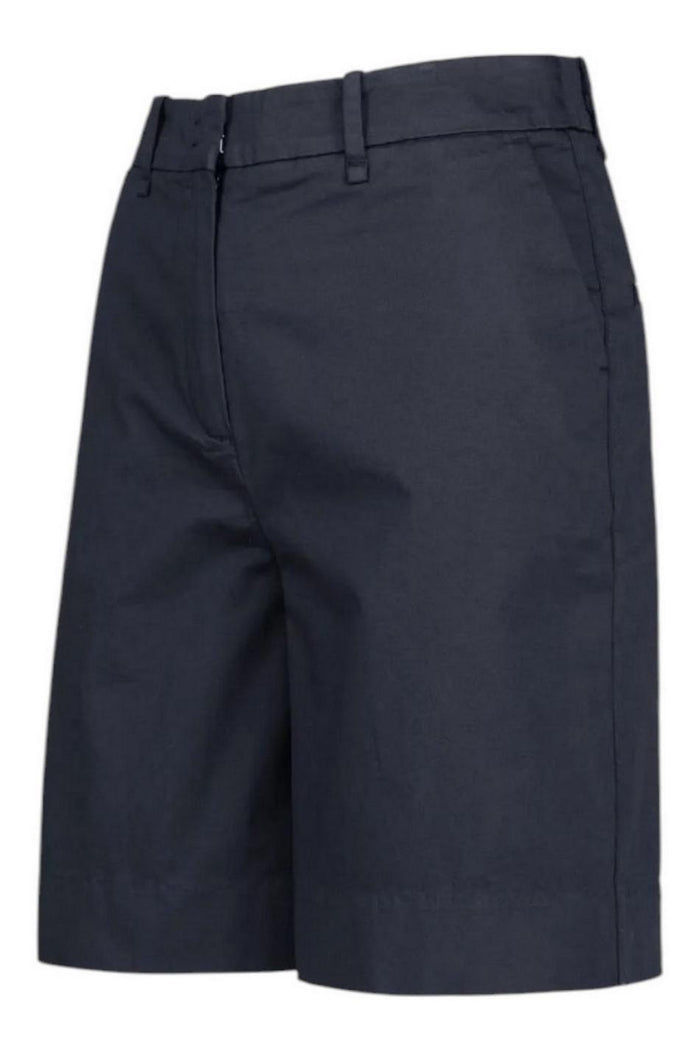 bermuda donna in gabardina di cotone