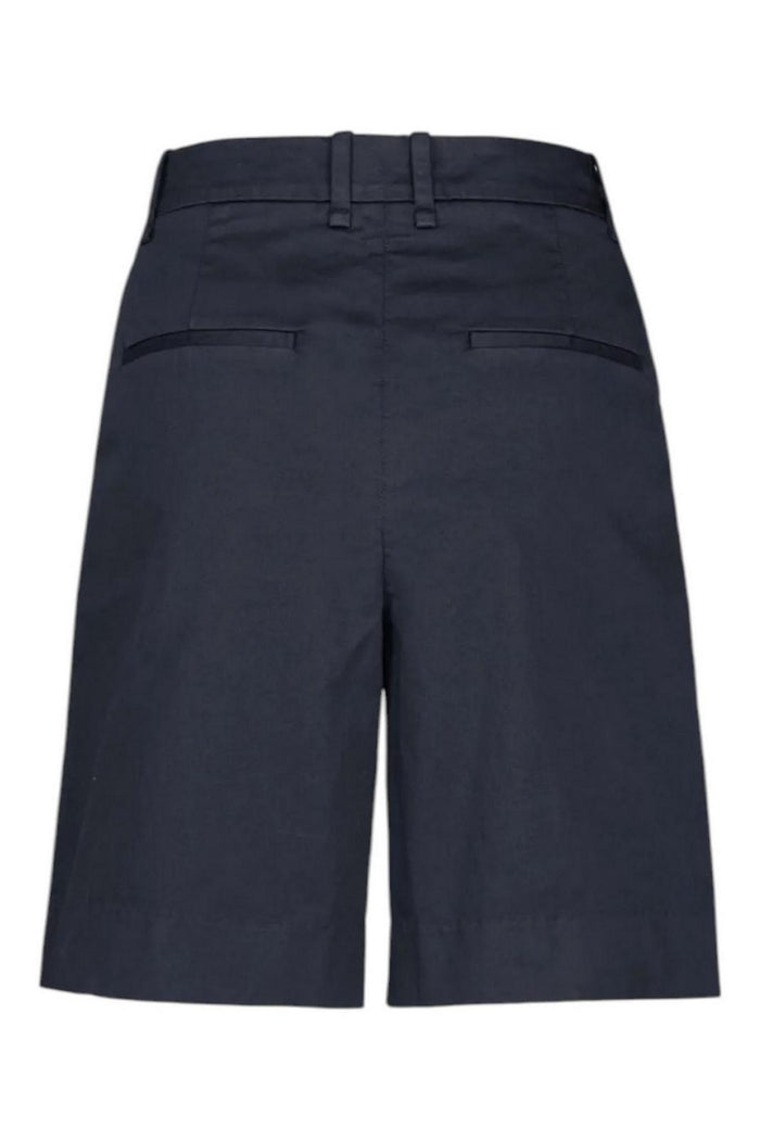 bermuda donna in gabardina di cotone