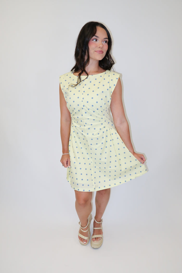 Best Dressed Guest Polka Dot Dress - The Pink Tulip Clothing