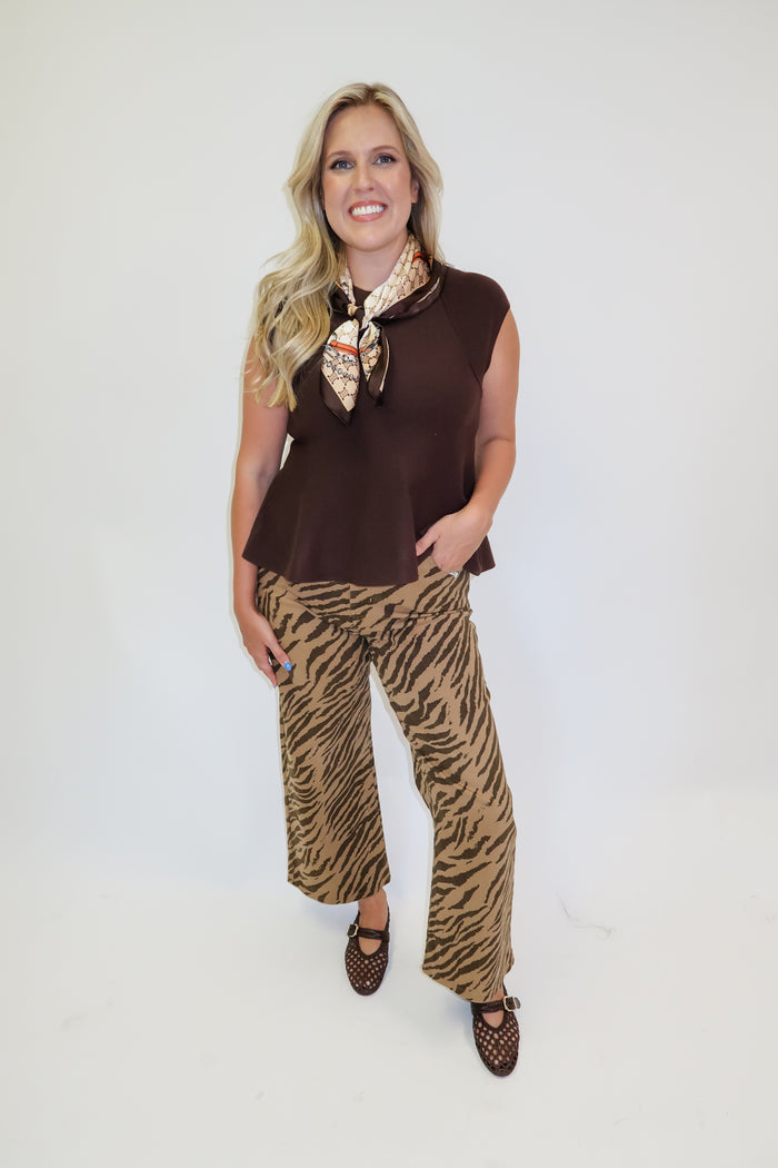 Better Together Sleeveless Knit Swing Top - The Pink Tulip Clothing