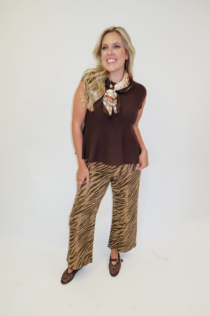 Better Together Sleeveless Knit Swing Top - The Pink Tulip Clothing