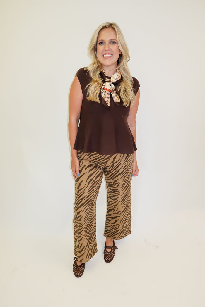 Better Together Sleeveless Knit Swing Top - The Pink Tulip Clothing