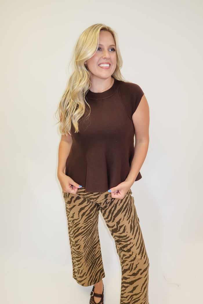 Better Together Sleeveless Knit Swing Top - The Pink Tulip Clothing