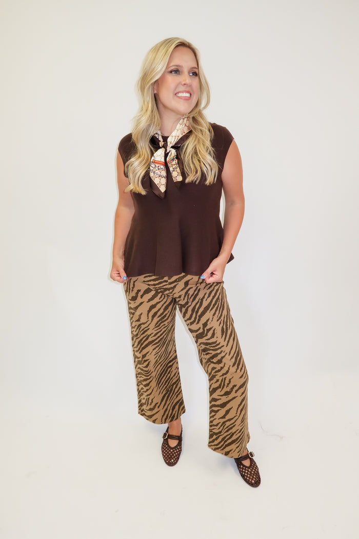 Better Together Sleeveless Knit Swing Top - The Pink Tulip Clothing