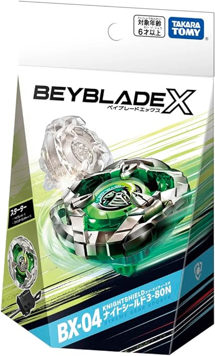 BEYBLADE X Beyblade X BX-04 Starter Night Shield 3-80N - Shoppers-kart.com
