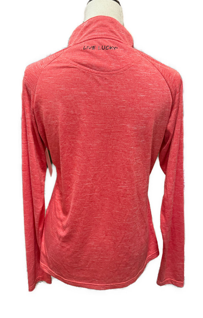 Black Clover Women's Heather Zip Pullover Size M MSP$85