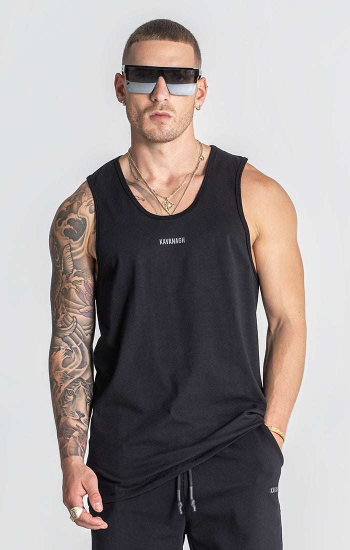 Black Easy Tank Top