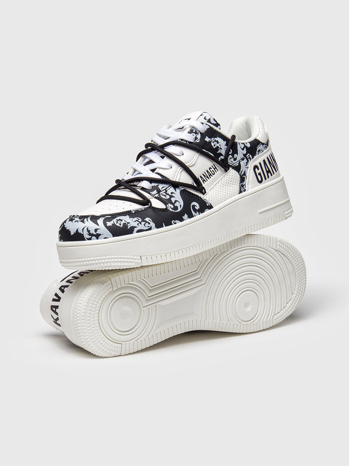 sneakers / Black Majestic Wrapped Sneakers