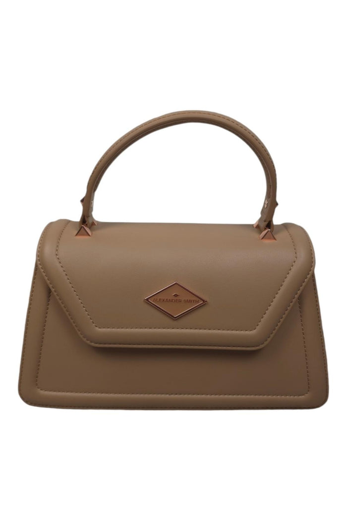 borsa donna elisabeth medium in ecopelle cammello