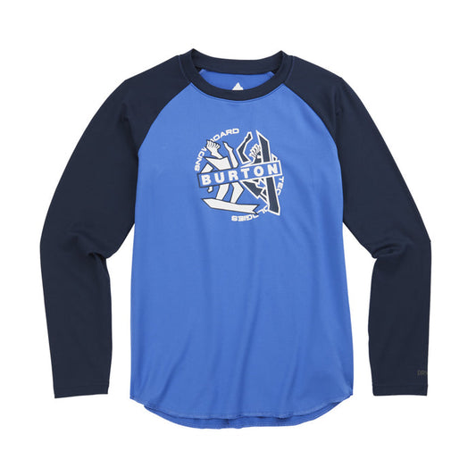 Burton 2024 Kids Tech Tee - Dress Blue/Amparo Blue