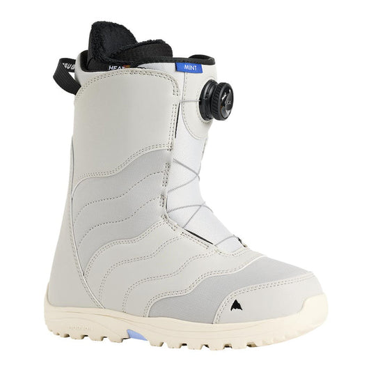 Burton 2026 Womens Wide Mint Boa Boots - Grey Cloud