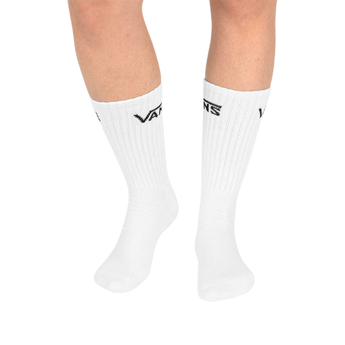 Calcetines Crew 3 pack unisex color blanco