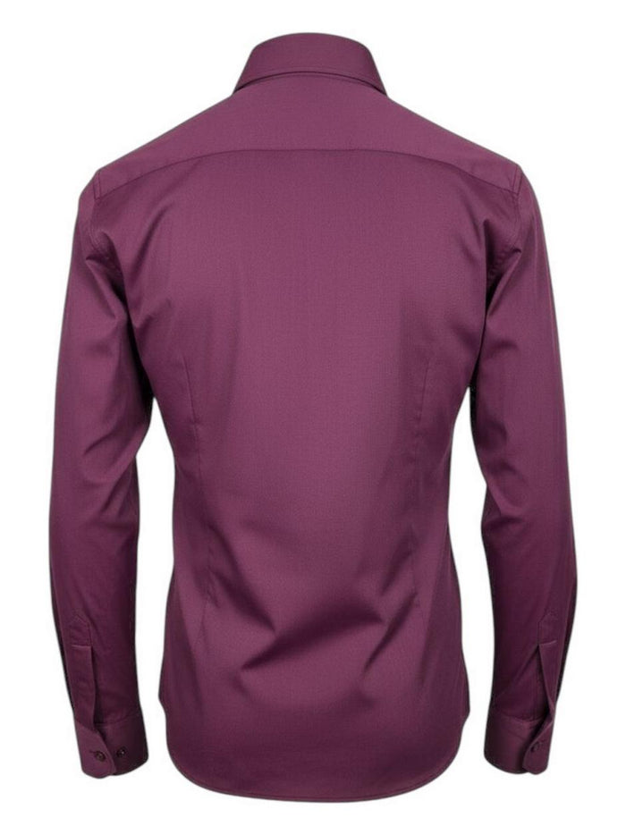 camicia donna active unito bordeaux