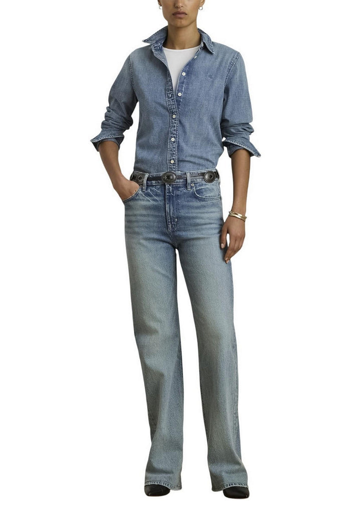 camicia donna in denim