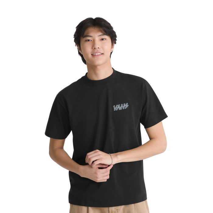 Camiseta Bones para hombre color negro