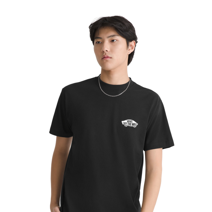 Camiseta Double para hombre color negro