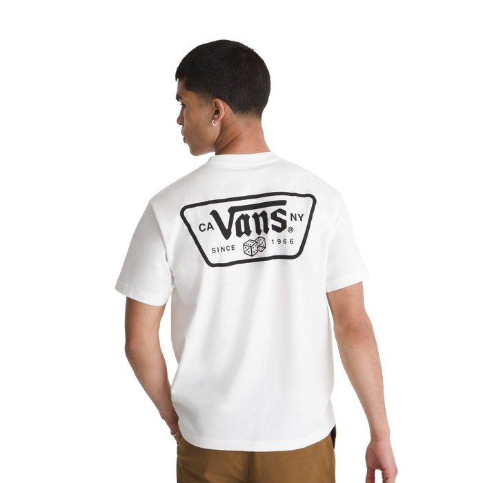 Camiseta Knu Patch para hombre color blanco