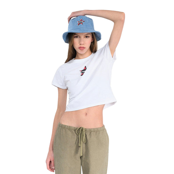 Camiseta Star para mujer color blanco
