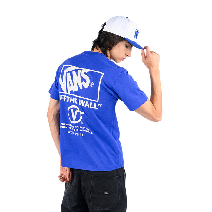 Camiseta Stock para hombre color azul