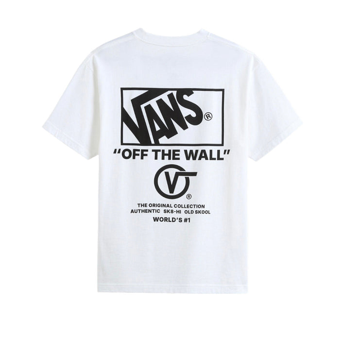 Camiseta Stockpi para hombre color blanco
