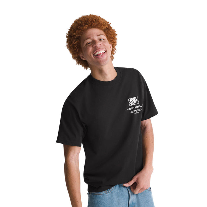 Camiseta Stockpi para hombre color negro