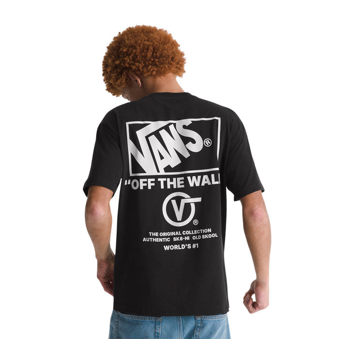 Camiseta Stockpi para hombre color negro