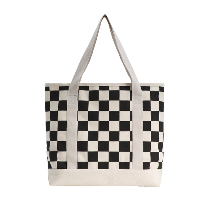 Cartera tote Pergs para mujer color blanco