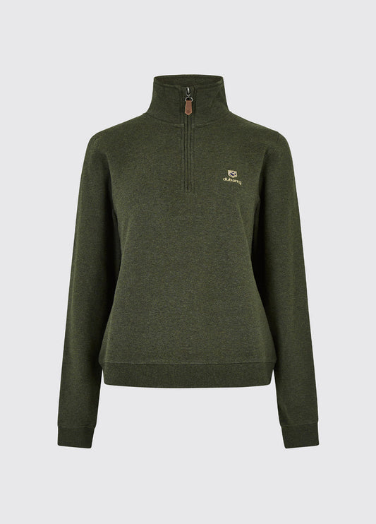 Castlemartyr Women's Quarter Zip Sweatshirt - Olive