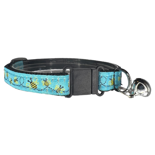 BUSY-BEE-CAT-COLLAR-WITH-BELL
