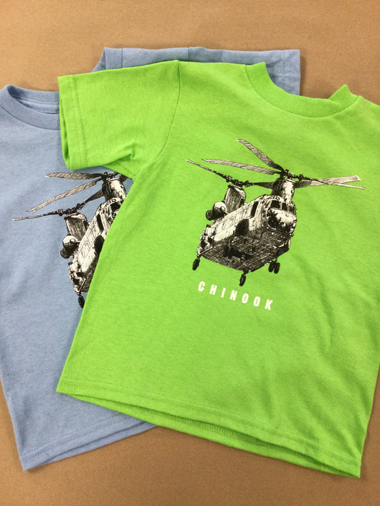 CH-47 Chinook Toddler Sketch T-Shirt