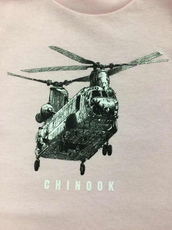 CH-47 Chinook Toddler Sketch T-Shirt