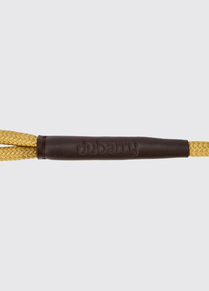 Charlie 4ft (appx) Nylon Rope dog lead - Gold
