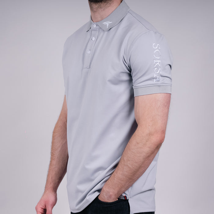Chon Premium Golf polo - Frost Grey