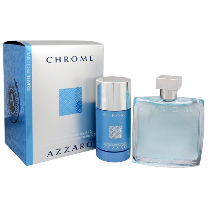 Photo of Chrome by Azzaro for Men 3.4 oz EDT Gift Set