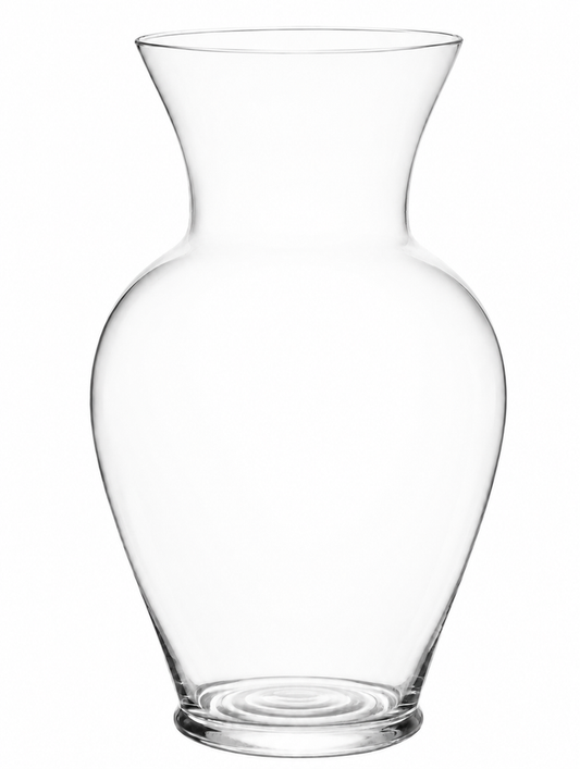 HERITAGE GARDEN VASE - Clear