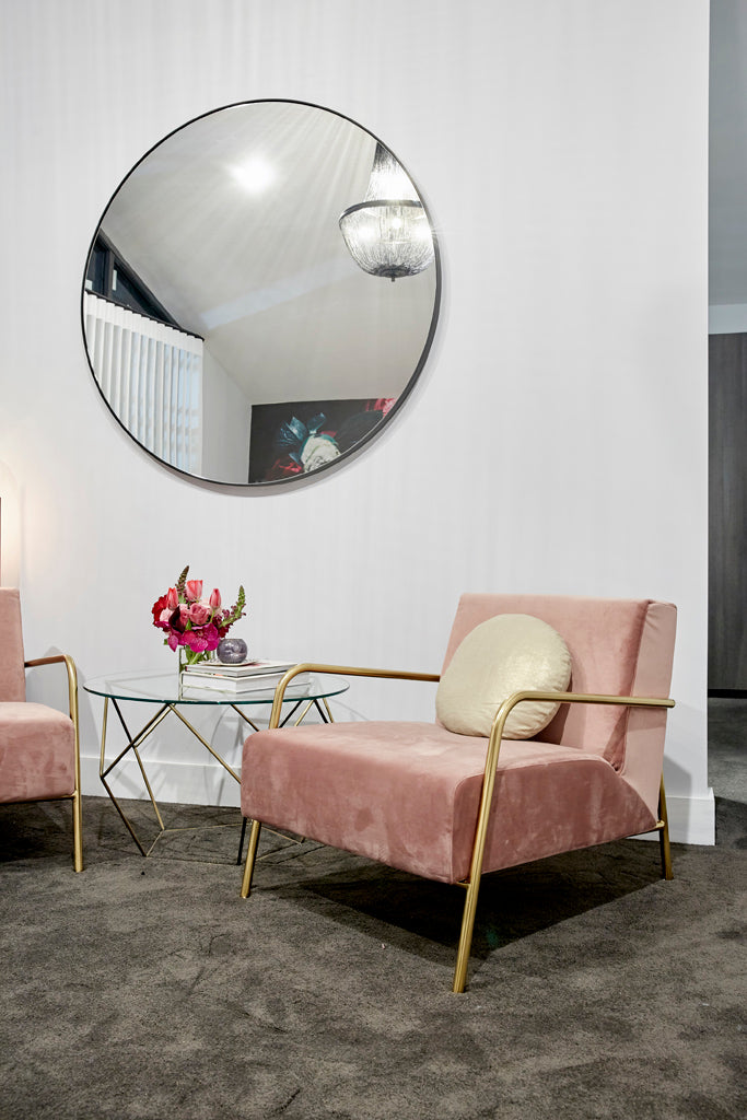 Modern Round Mirror | Bjorn | In Situ