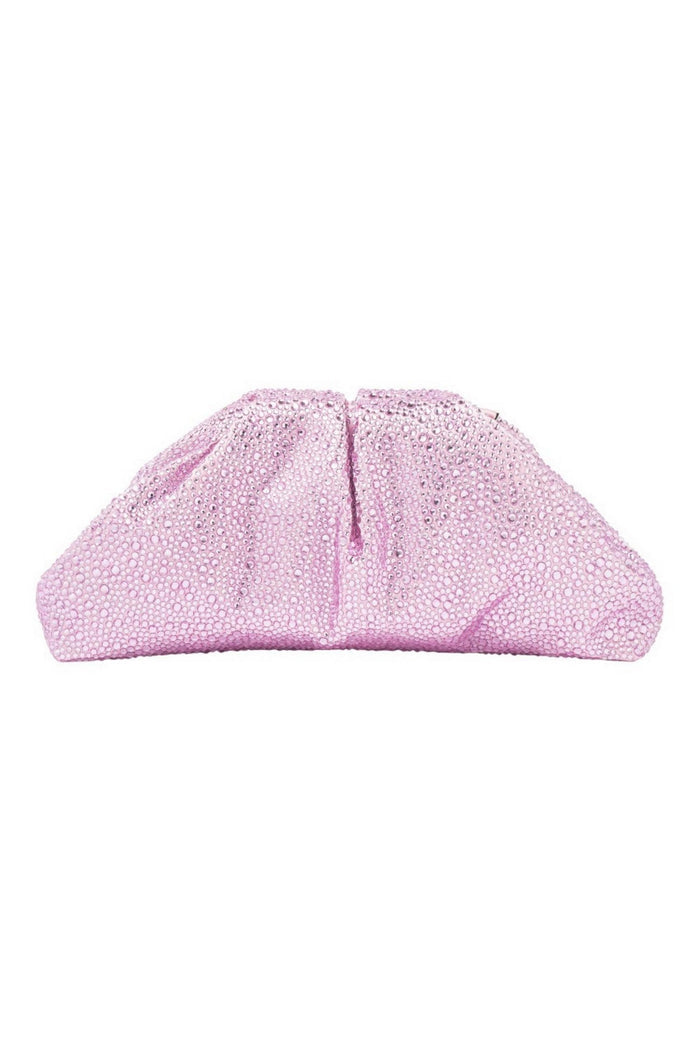 clutch donna strass rosa