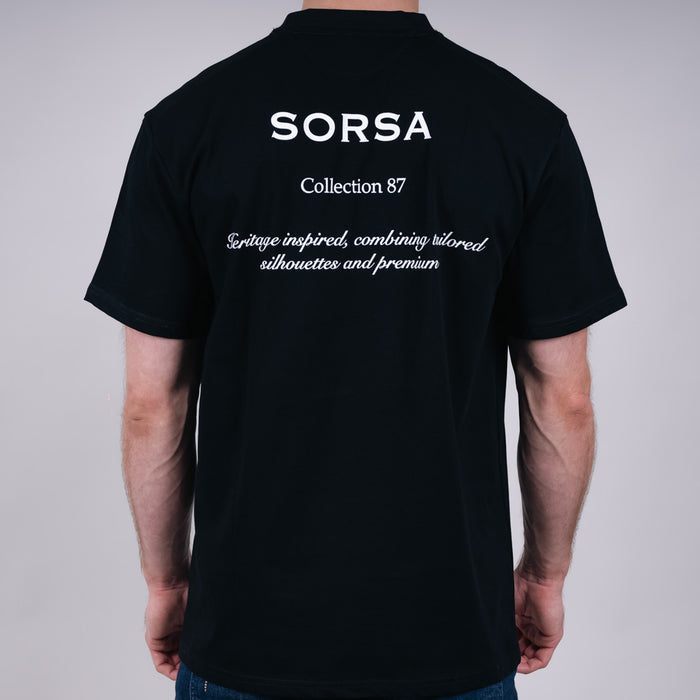 Collection 87 T-Shirt - Jet Black