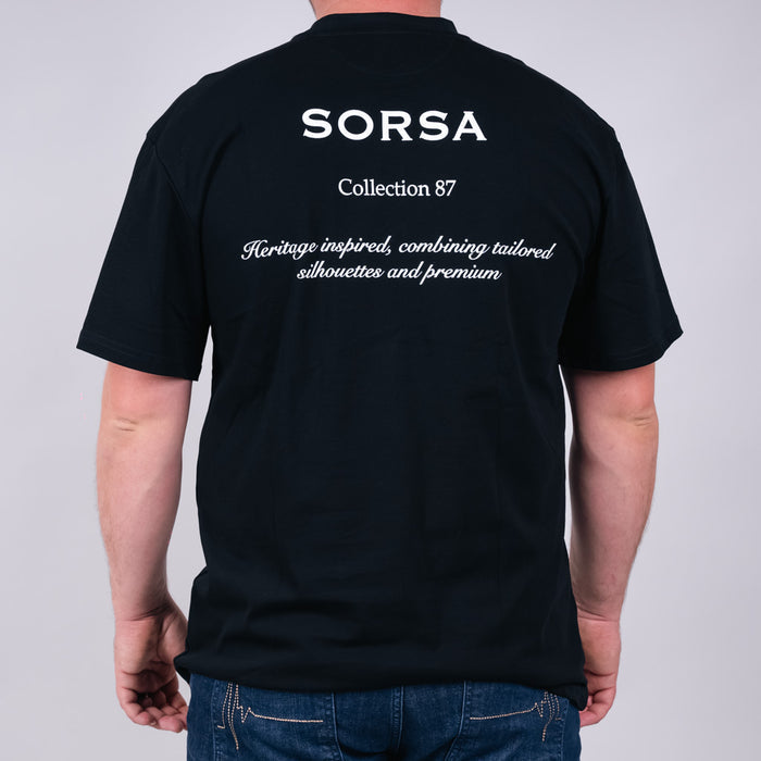 Collection 87 T-Shirt - Jet Black