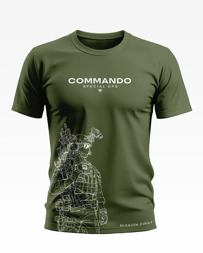 Commando Special Ops Soft Cotton T-shirt