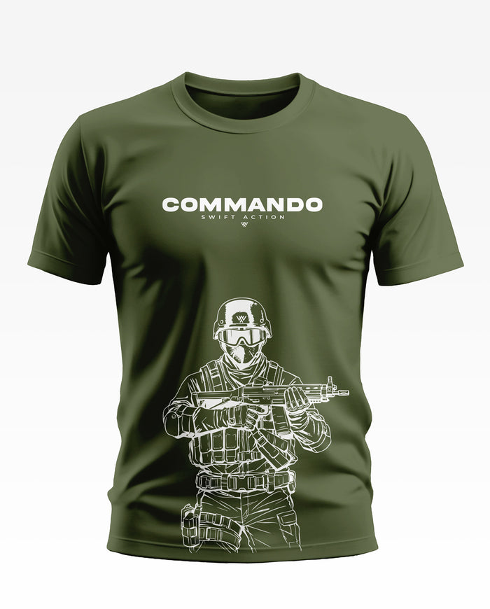 Commando Swift Action Soft Cotton T-shirt