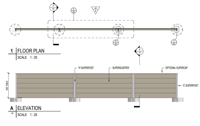 Composite fence bracket SuperBracket 90mmW x 610mmL - Image 4