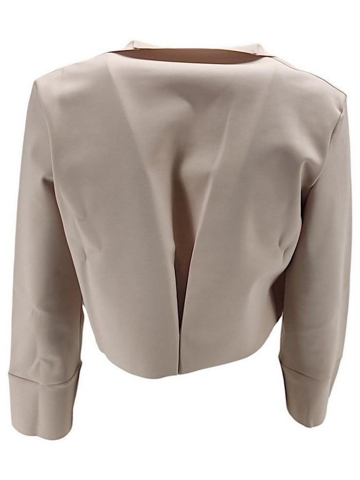 Copri spalle donna in jersey beige